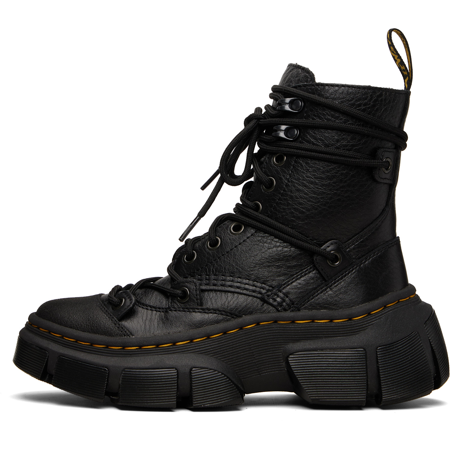  Dr. Martens Black Dmxl 8-eye Leather Boots 