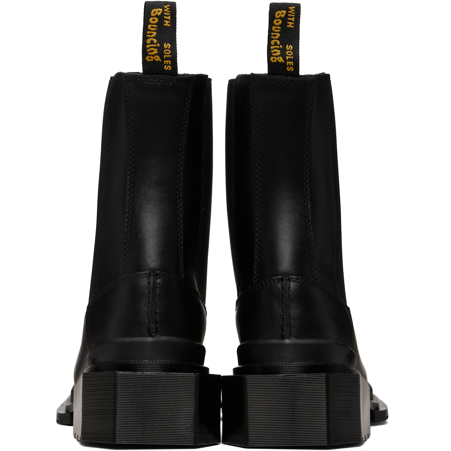  Dr. Martens Black Maybole Square Toe Chelsea Boots 