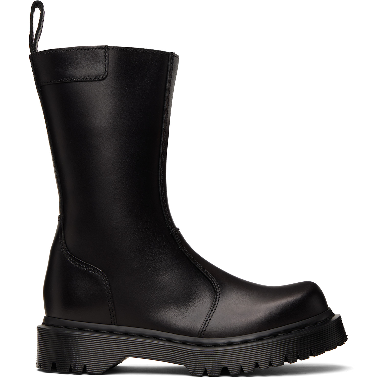 Dr. Martens Black Rejena Old Harness Leather Boots