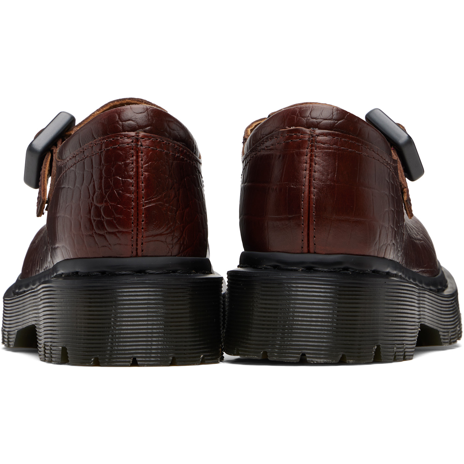  Dr. Martens Burgundy Regina Mary Jane Loafers 