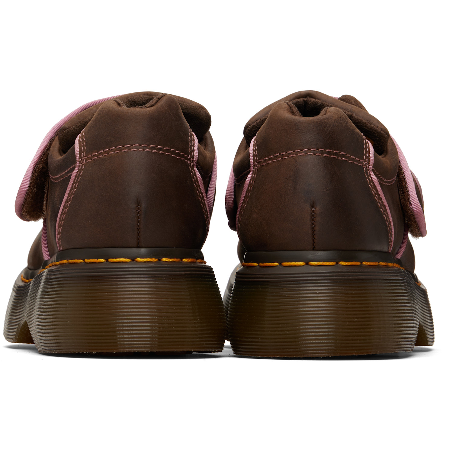  Dr. Martens Brown Buzz Strap Wyoming Loafers 