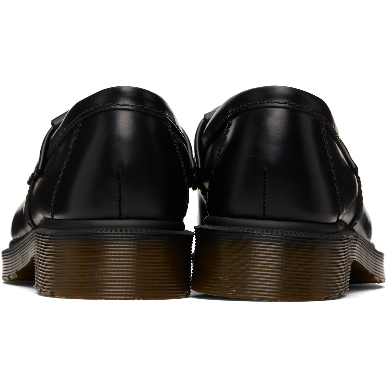  Dr. Martens Black Adrian Smooth Loafers 