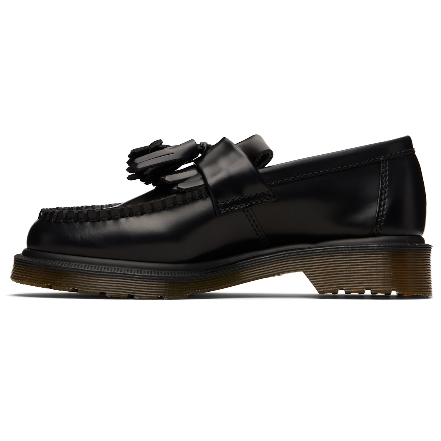  Dr. Martens Black Adrian Smooth Loafers 