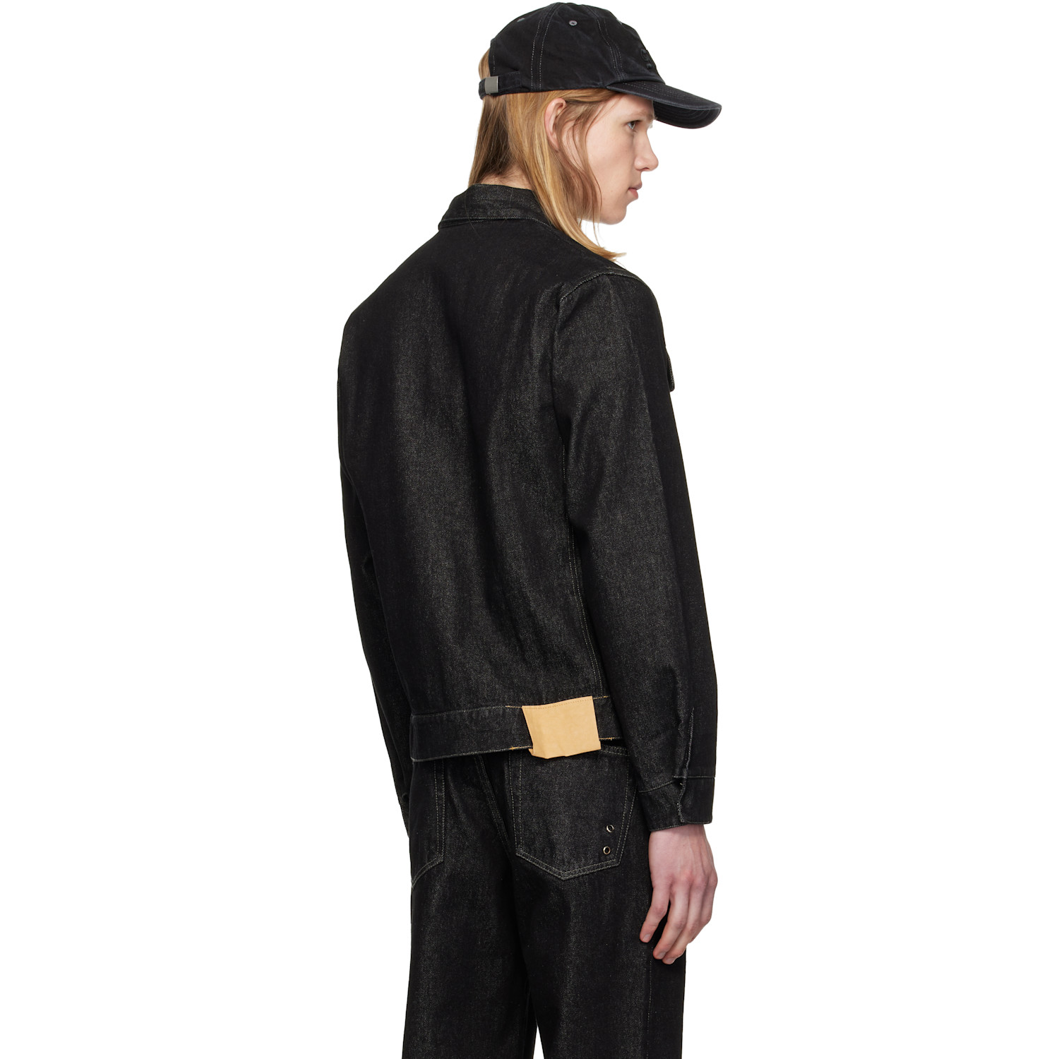  Silas Black Blouson Denim Jacket 