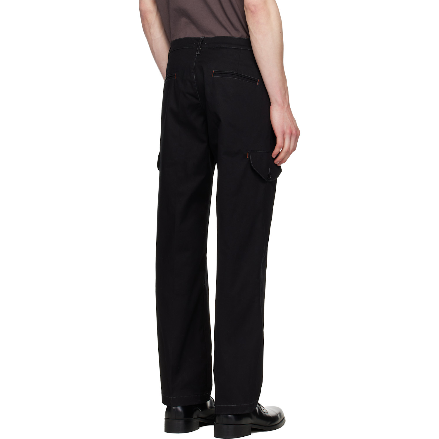  Silas Black Work Trousers 