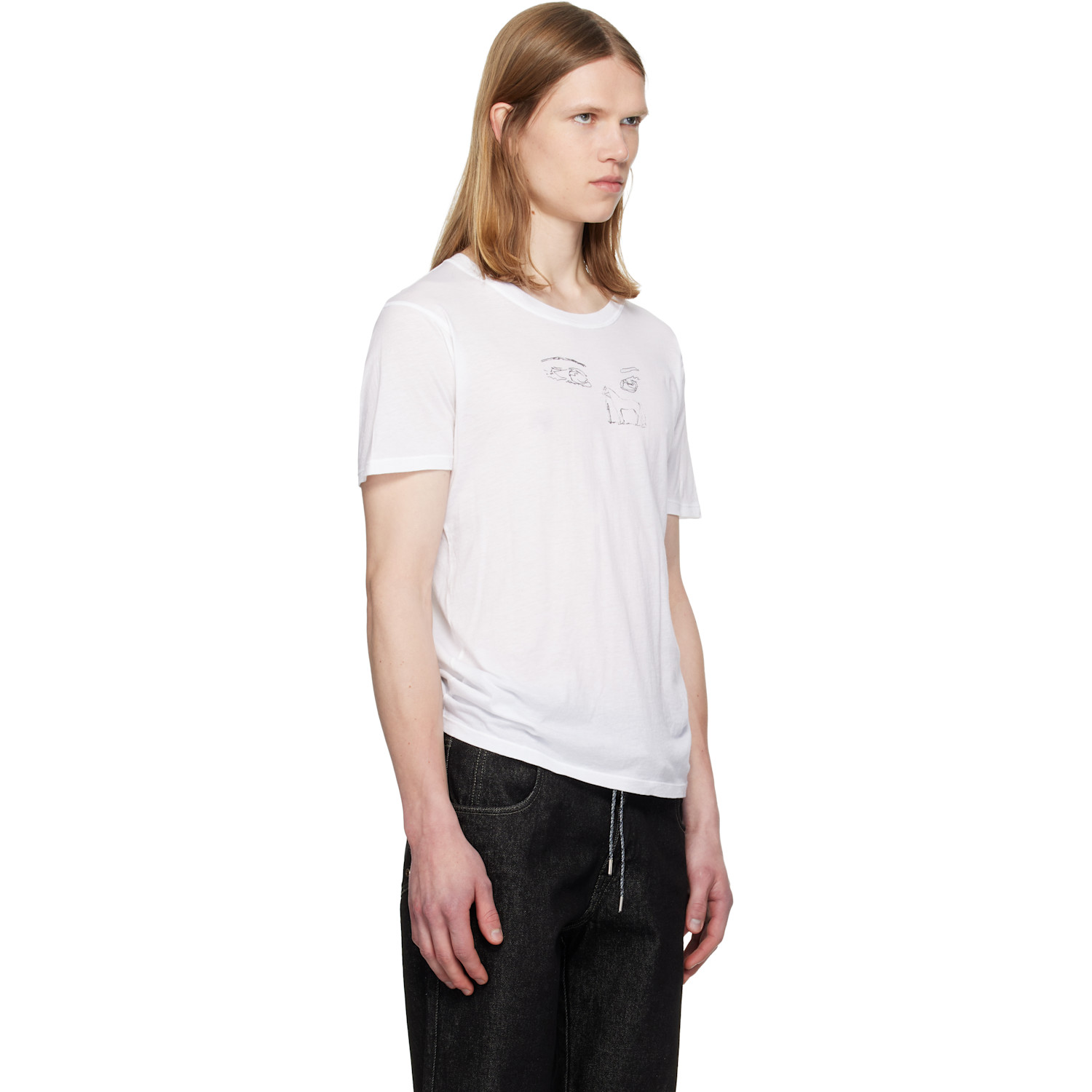  Silas White Apple Of My Eye T-shirt 