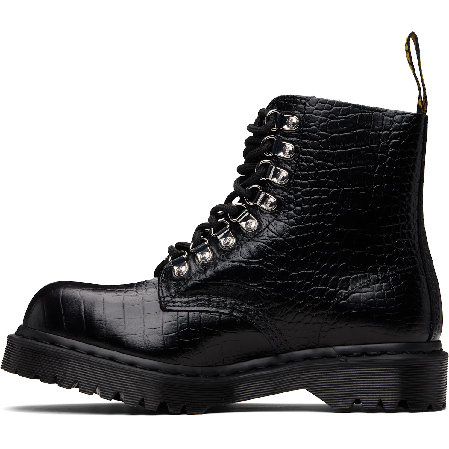  Dr. Martens Black 1460 Pascal Bex Steel Toe Leather Boots 