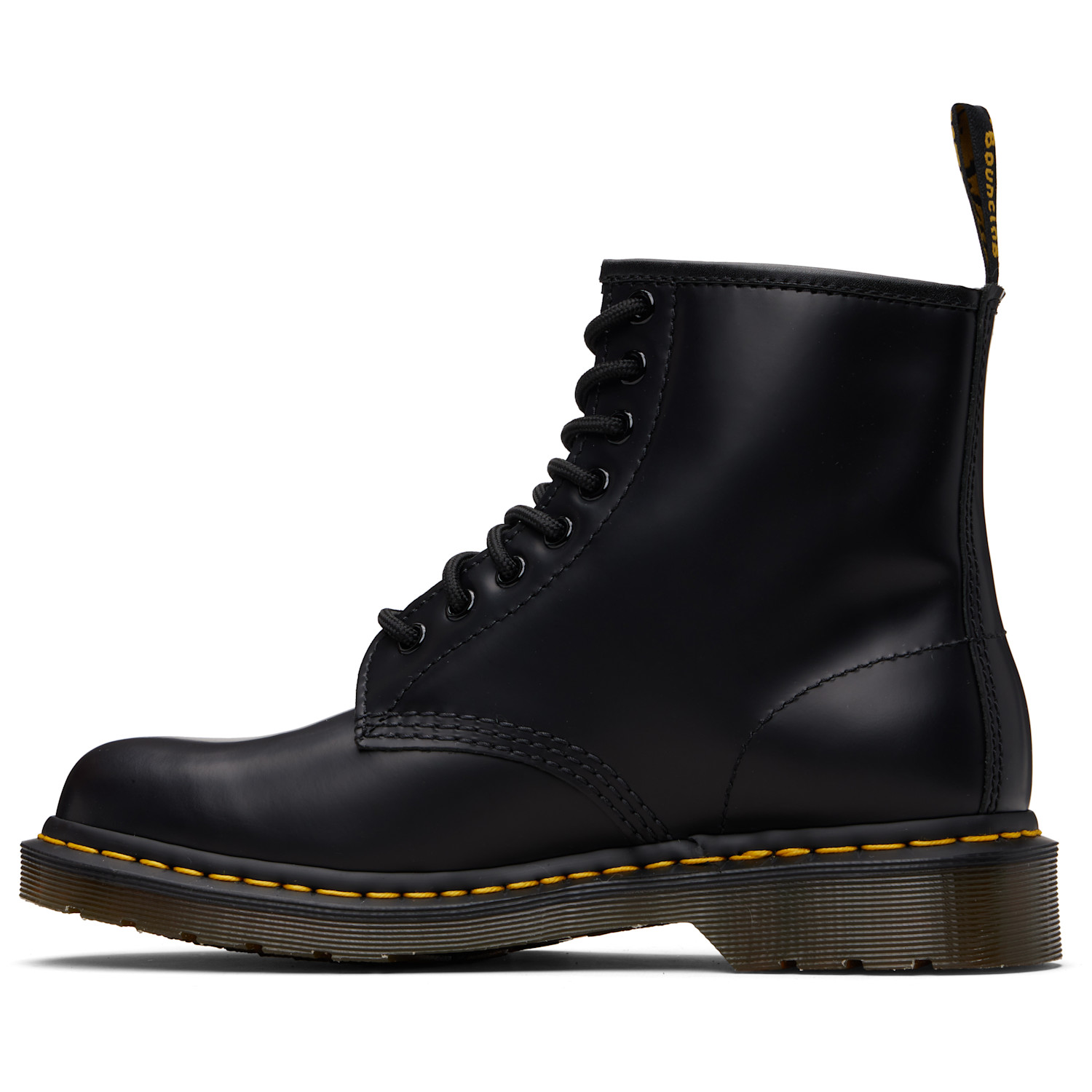  Dr. Martens Black 1460 Smooth Leather Lace Up Boots 