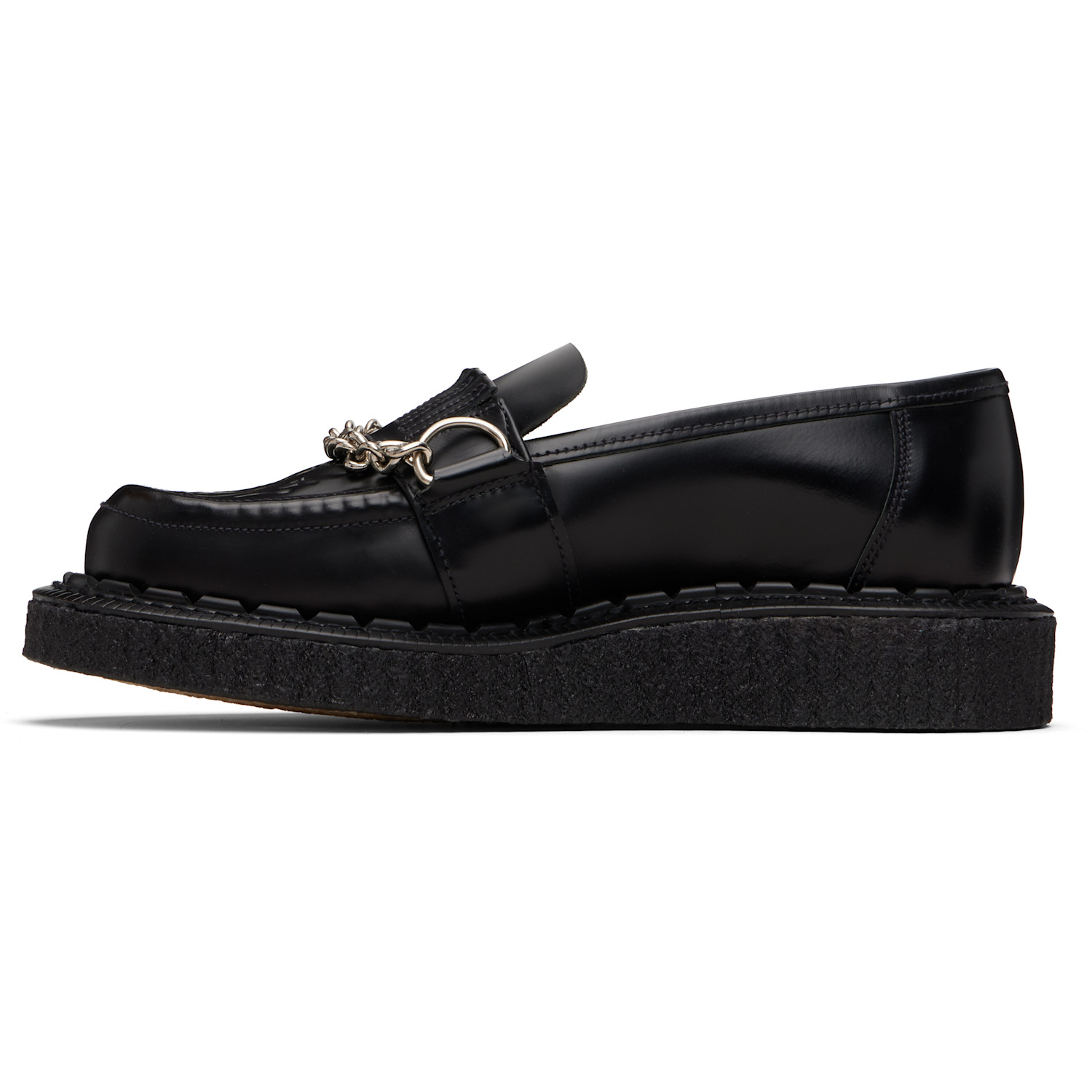  George Cox Black Buxton Loafers 