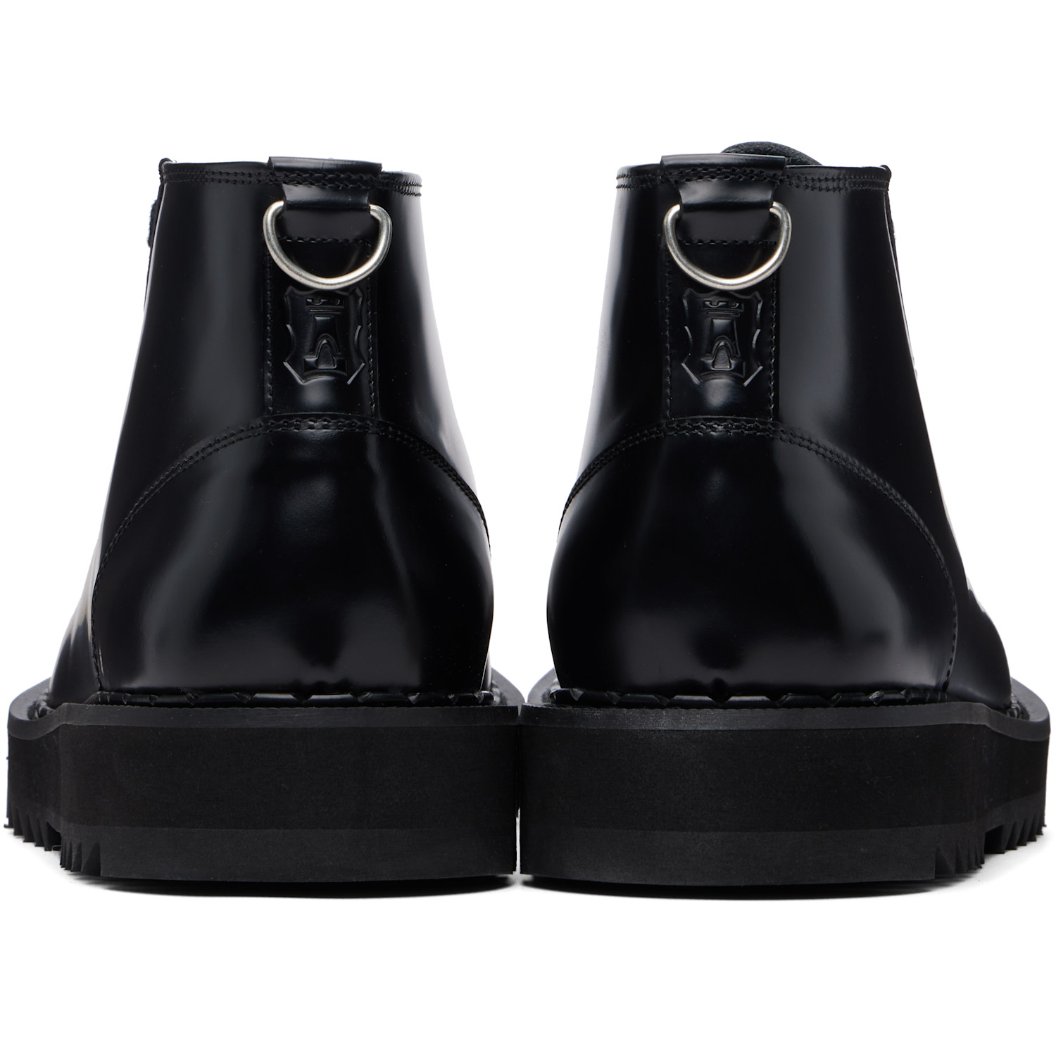  George Cox Black Ripple Monkey Boots 