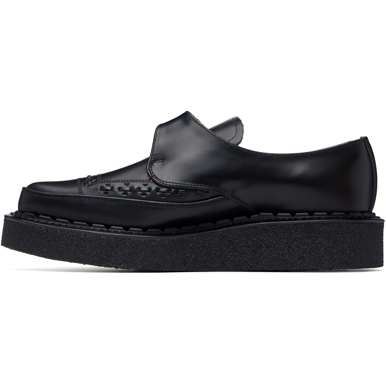  George Cox Black Diano Monkstraps 