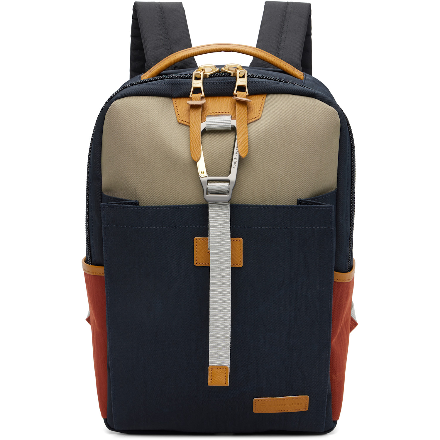 master-piece Navy & Orange No.02340 v2 Link Backpack