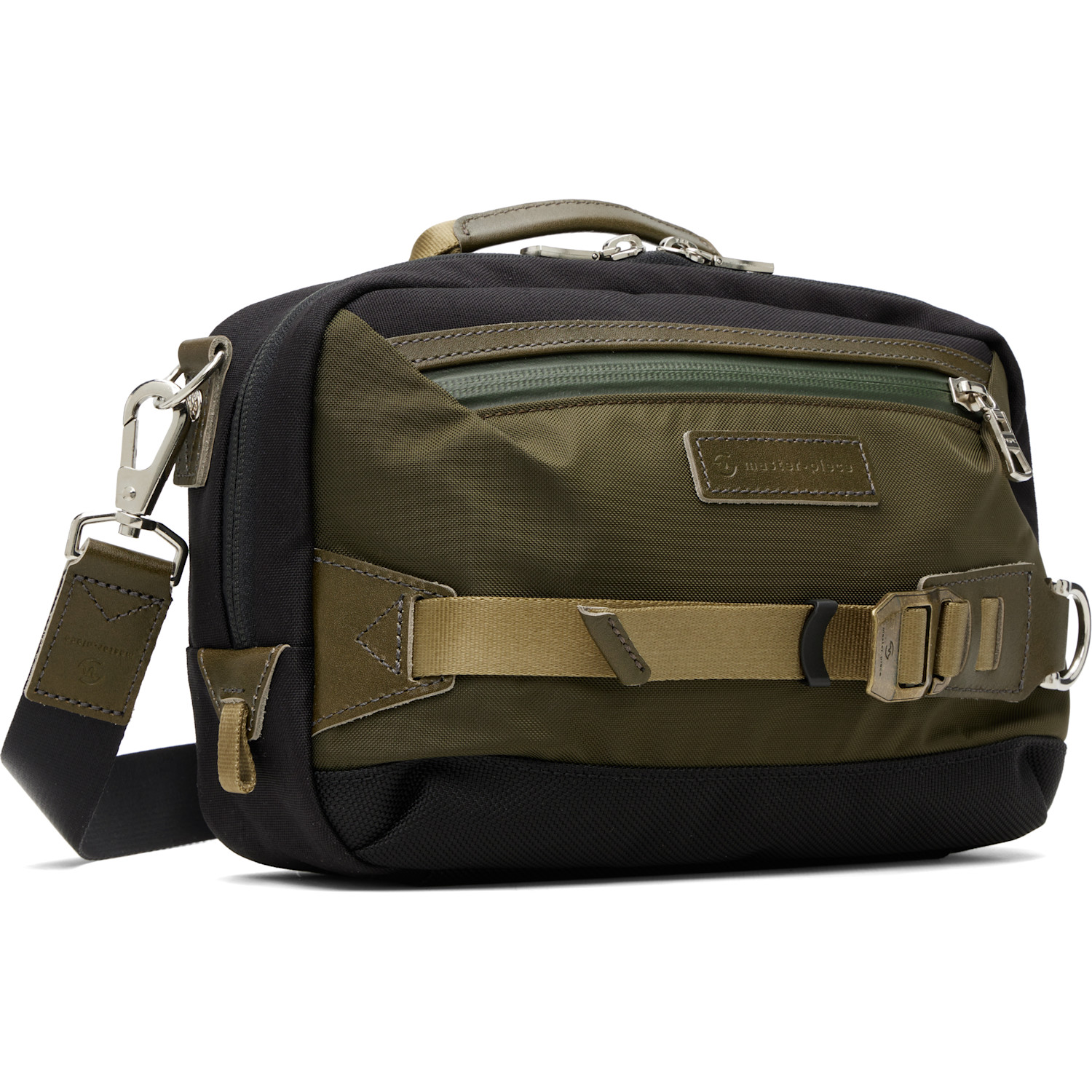  Master-piece Khaki & Black Potential 2way Mini Shoulder Bag 