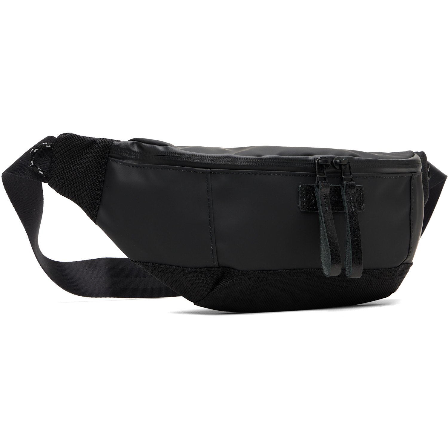  Master-piece Black Slick Waist Belt Bag 