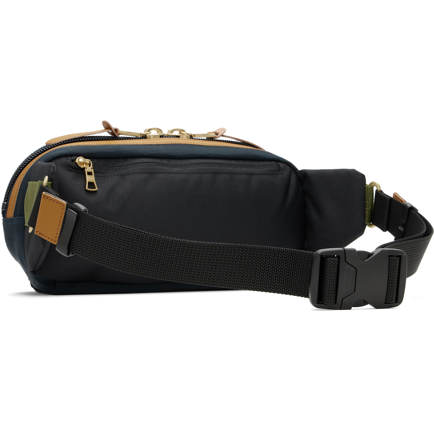  Master-piece Navy Link Waist Belt Bag 