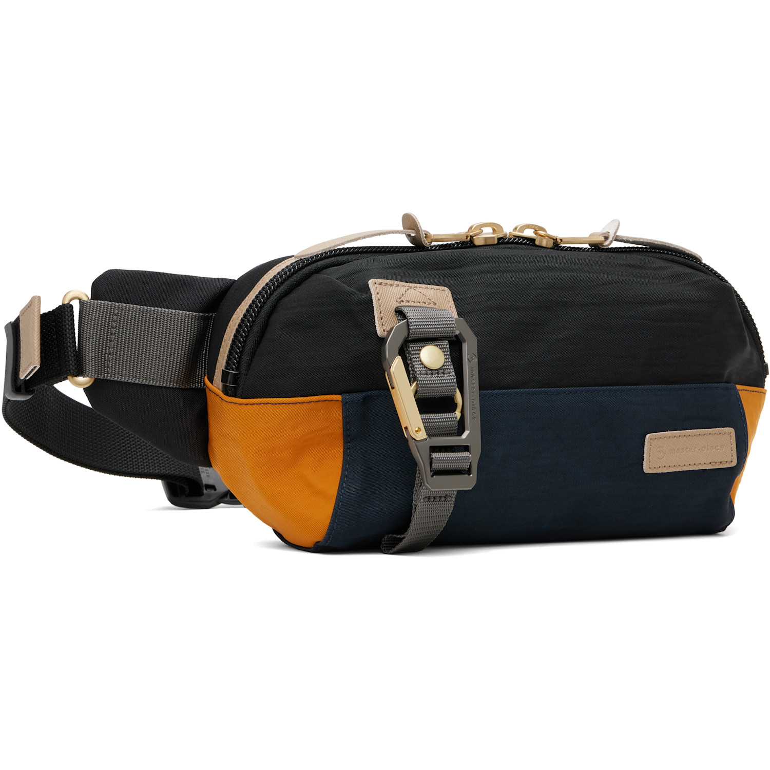  Master-piece Black Link Waist Belt Bag 