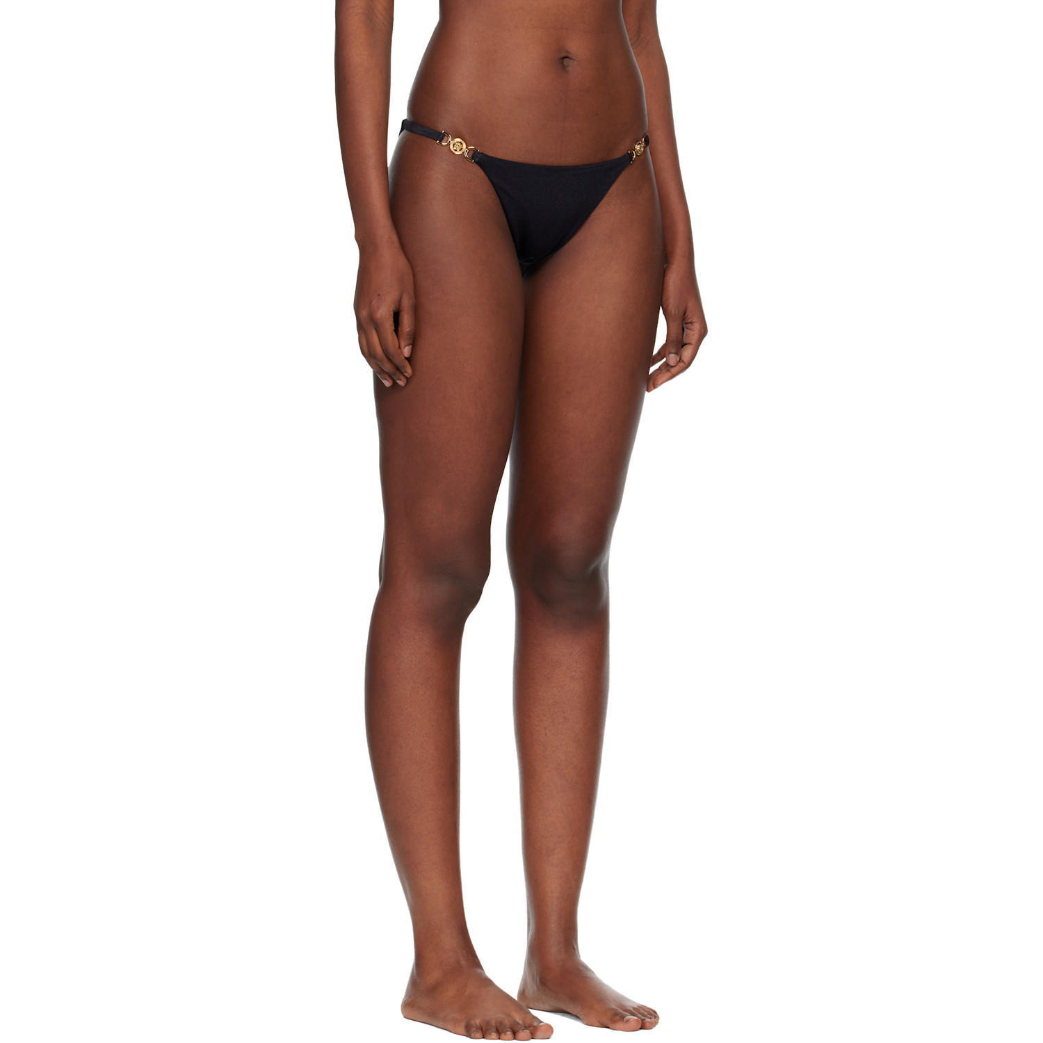  Versace Black Bikini Bottom 