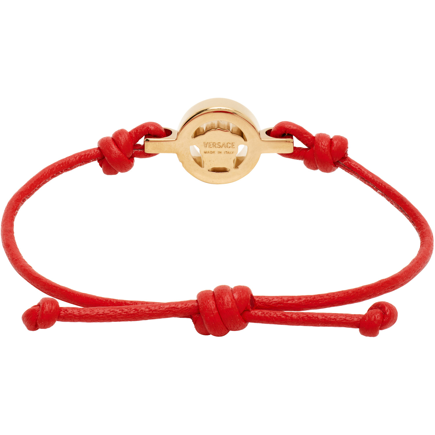  Versace Medusa '95 Leather Bracelet 