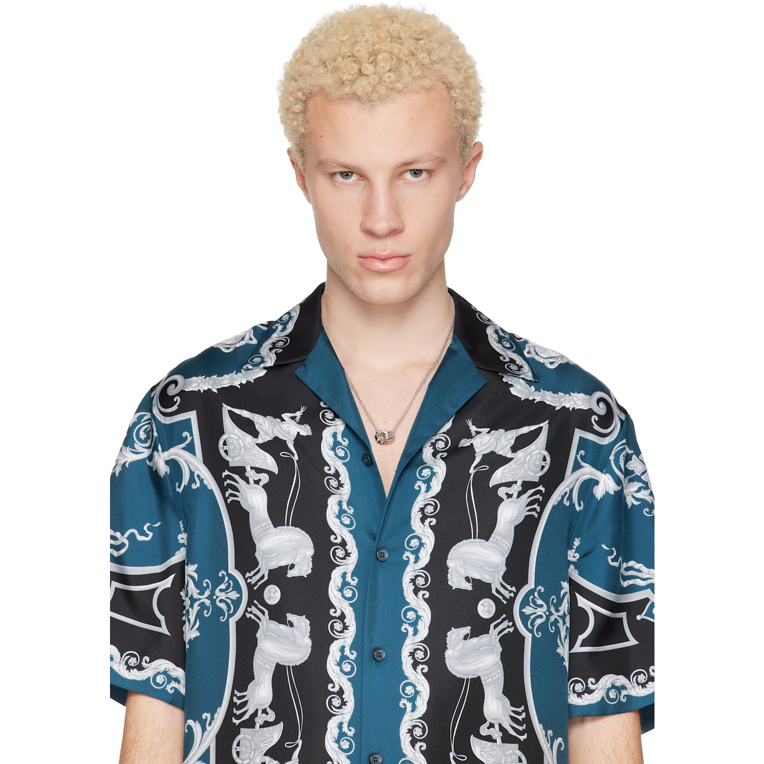  Versace Greca Necklace 