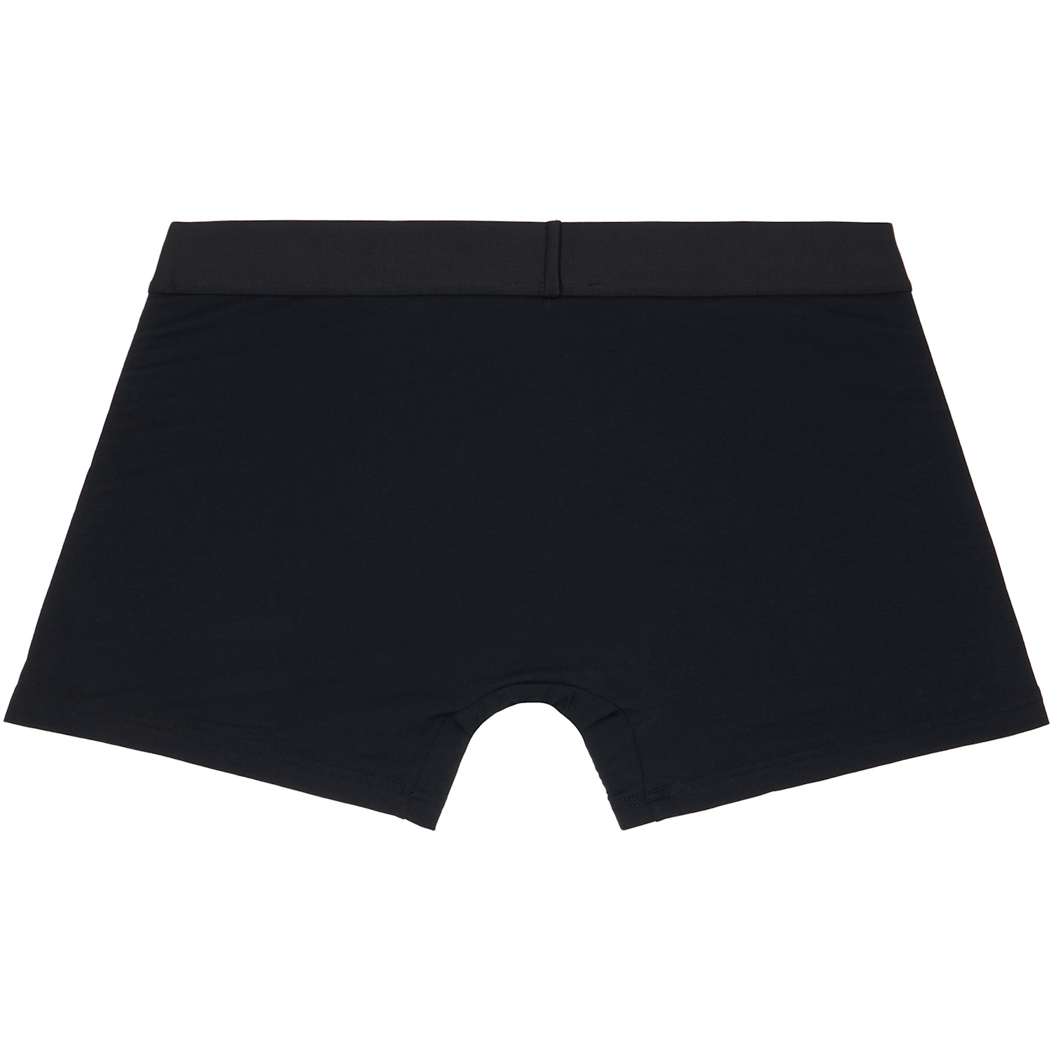  Versace Two-pack Black Cotton-jersey Long Boxer Briefs 