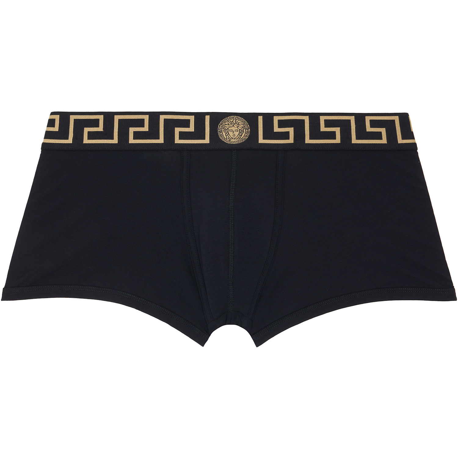  Versace Two-pack Black & White Cotton-jersey Boxer Briefs 