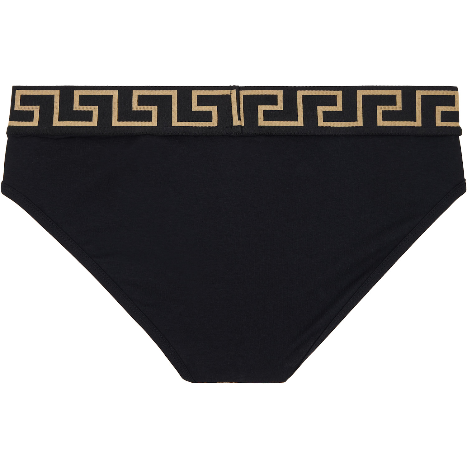  Versace Three-pack Black Cotton-jersey Briefs 