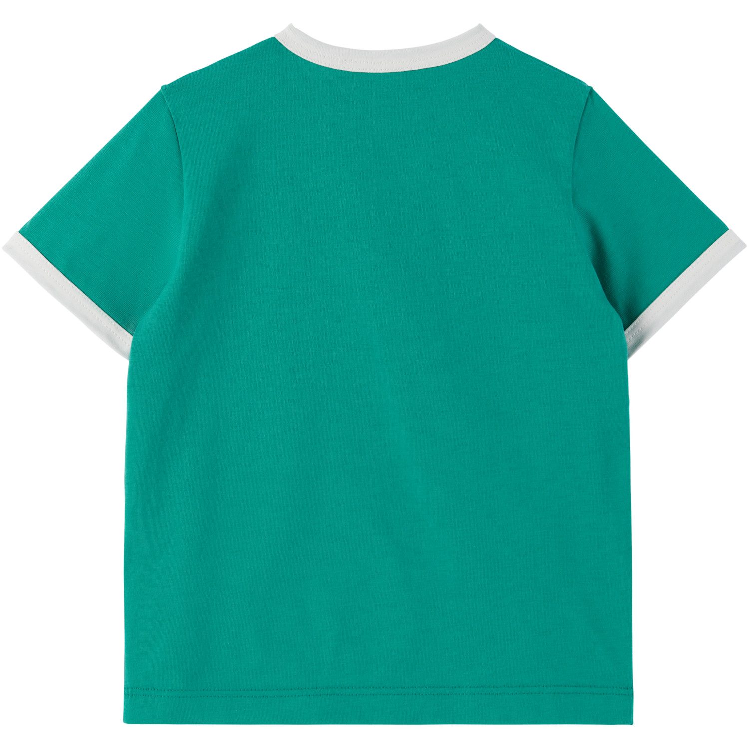  Versace Baby Green Printed Cotton-jersey T-shirt 