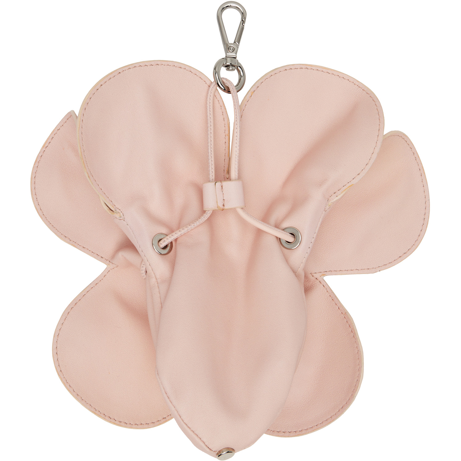  Simone Rocha Pink Flower Coinpurse Keychain 