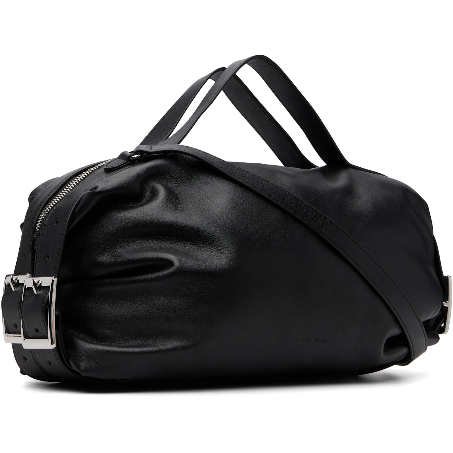  Simone Rocha Black Biker Frill Bag 