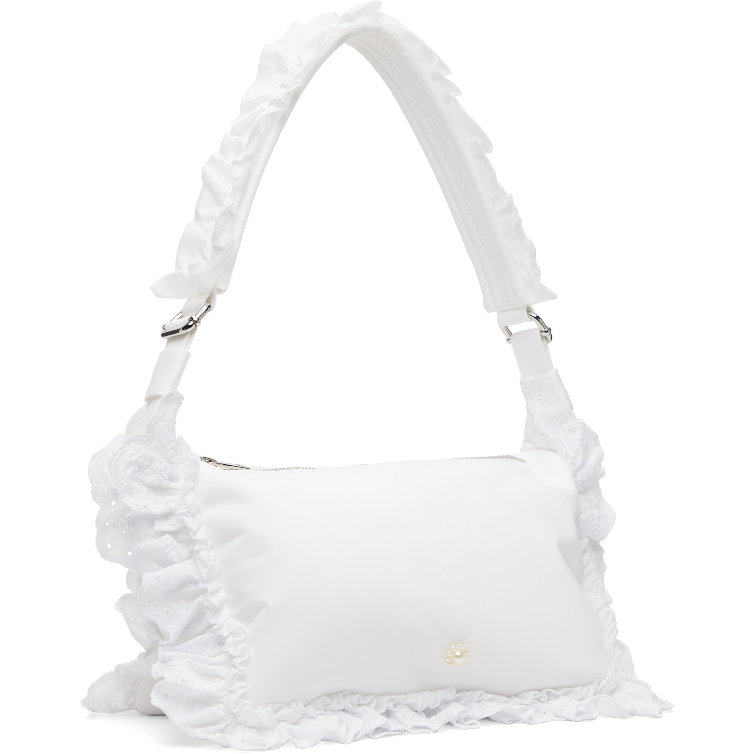  Simone Rocha White Pillowcase Shoulder Bag 