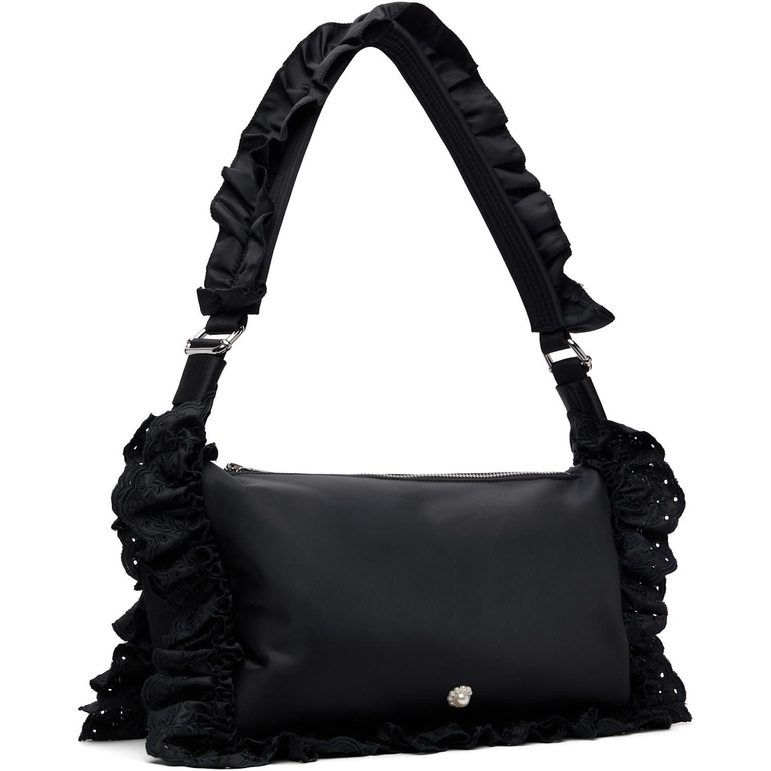  Simone Rocha Black Pillowase Shoulder Bag 