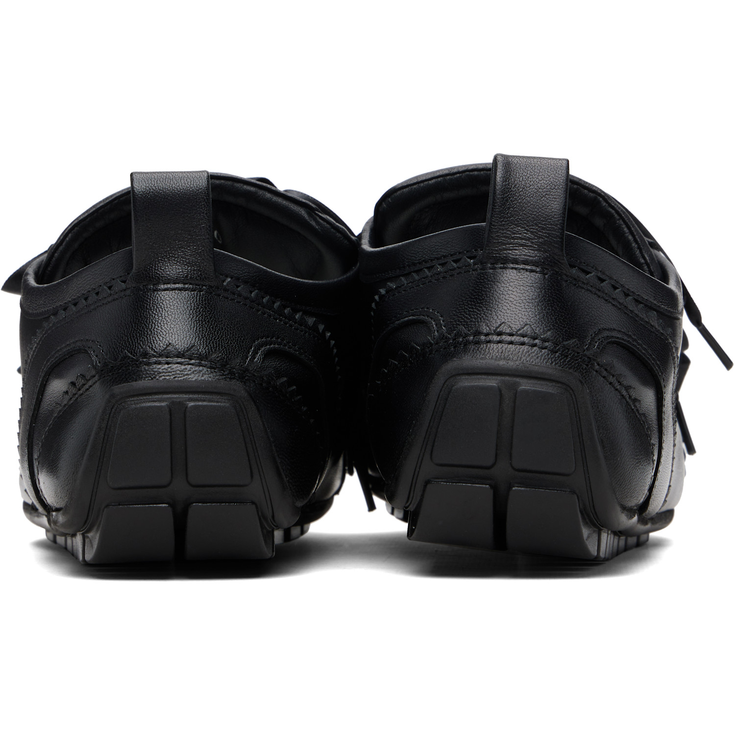  Simone Rocha Black Ballerina Grip Sneakers 