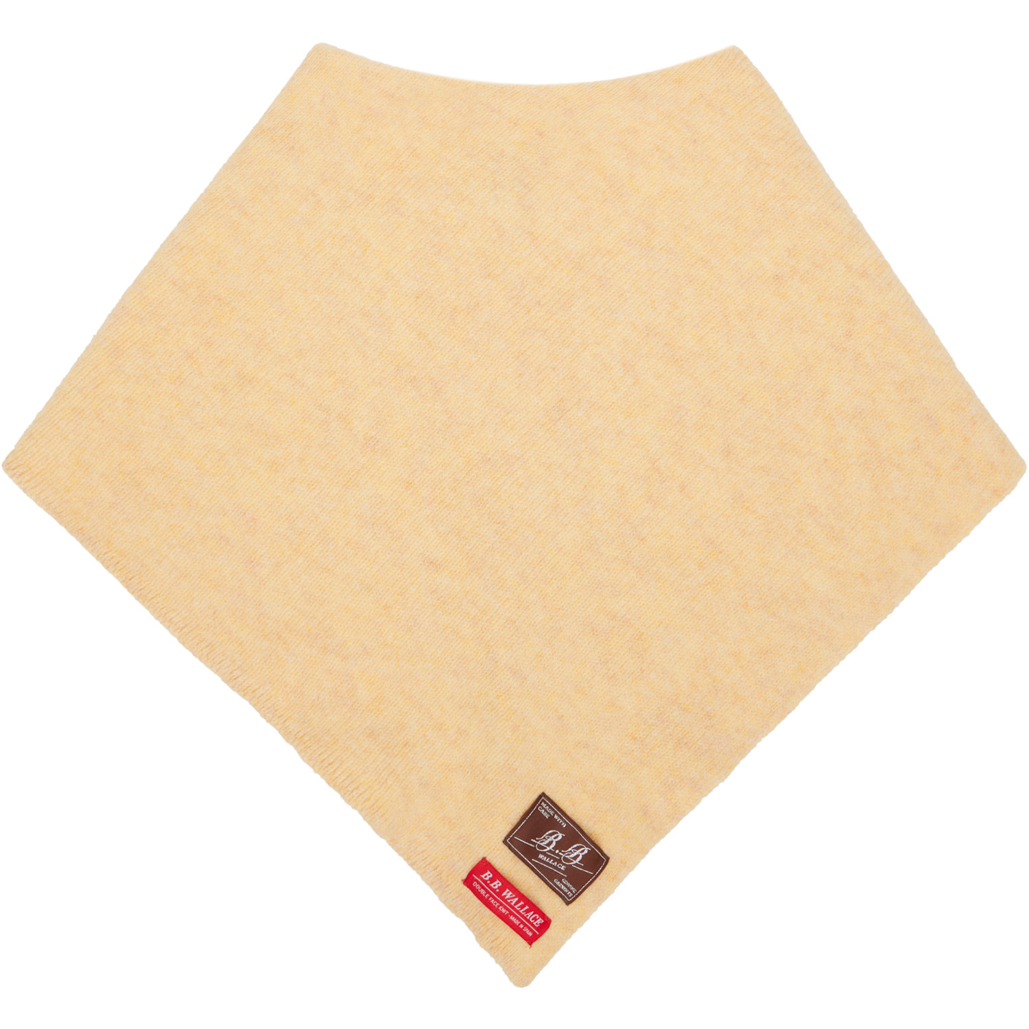  B.b. Wallace Yellow Adams Bandana Scarf 