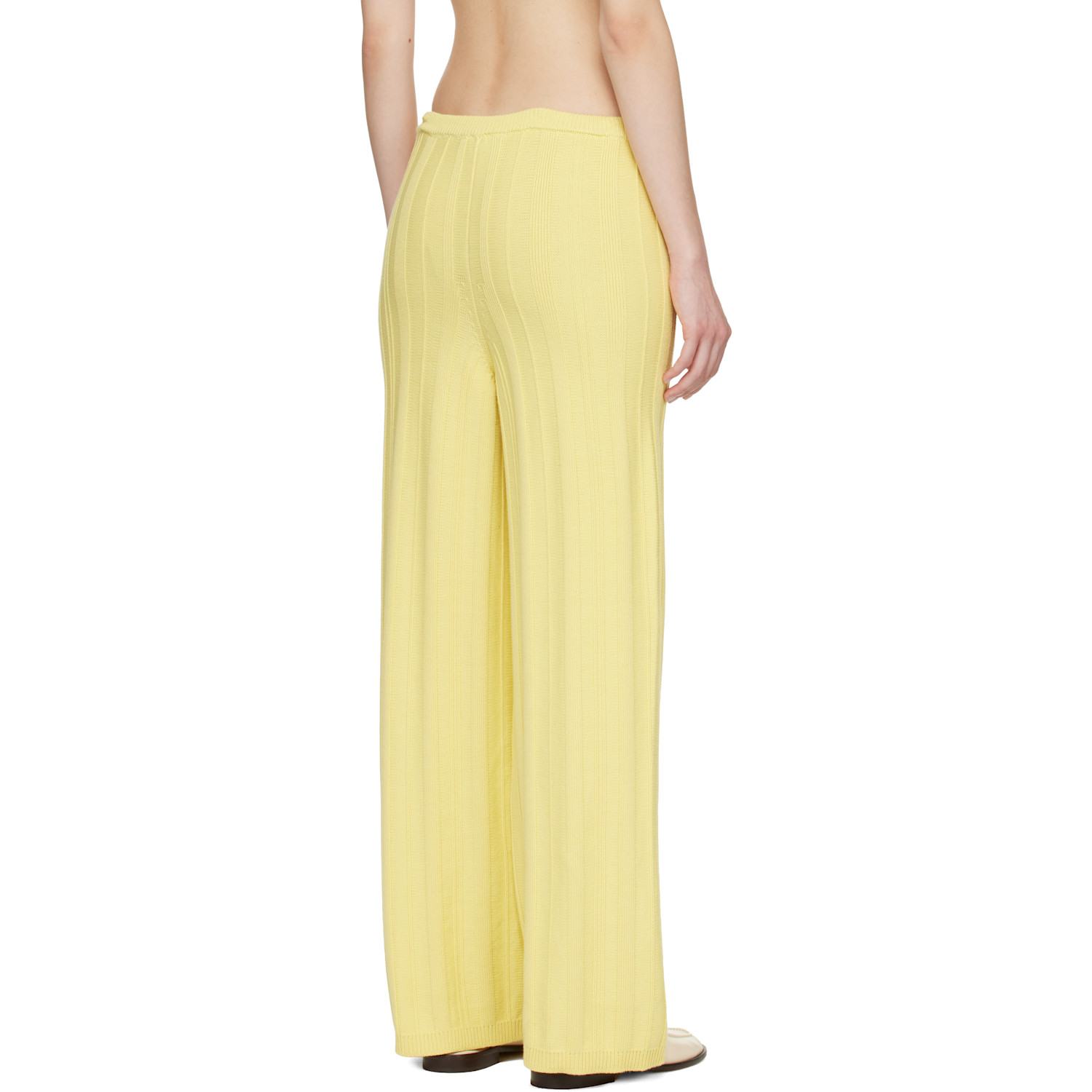  B.b. Wallace Yellow Crewdson Lounge Pants 