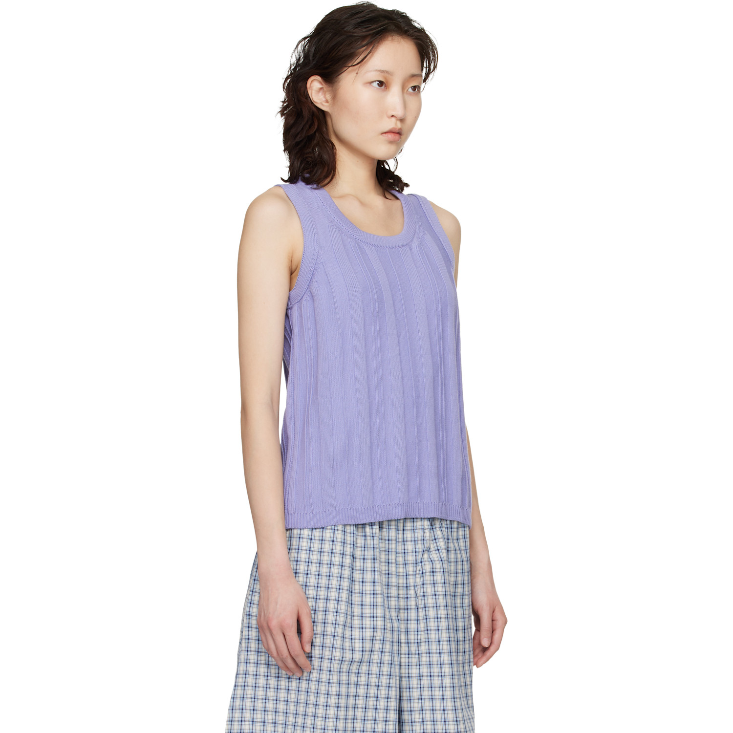  B.b. Wallace Purple Baldesari Tank Top 