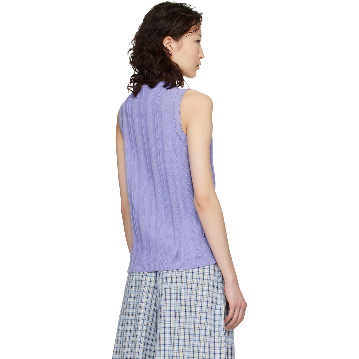 B.b. Wallace Purple Baldesari Tank Top 