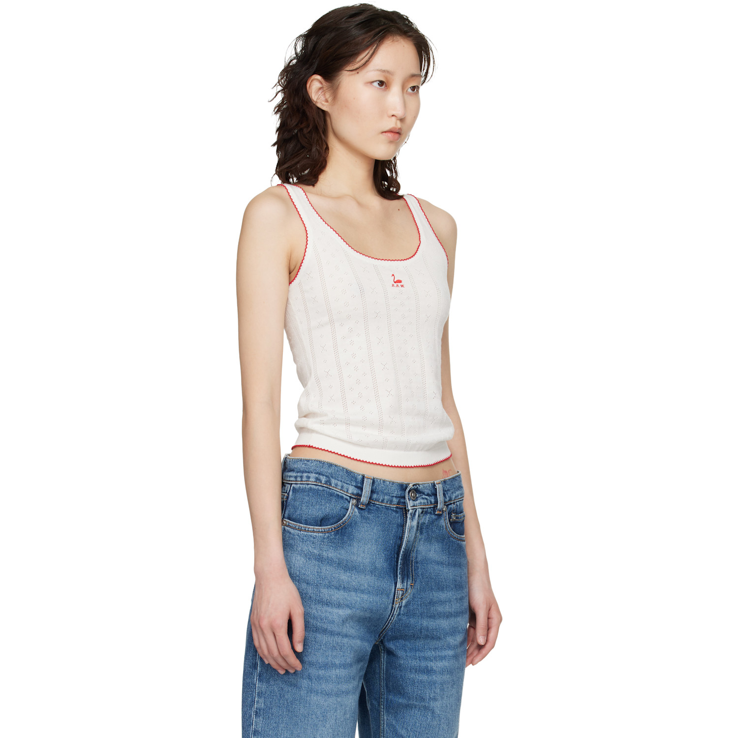  B.b. Wallace White Walker Tank Top 