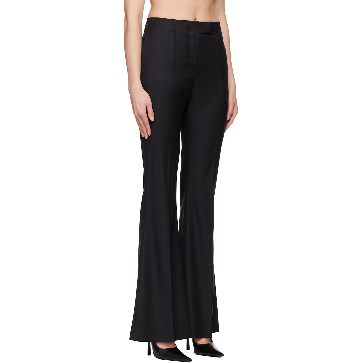 Matières Fécales Black Madame H. Trousers 