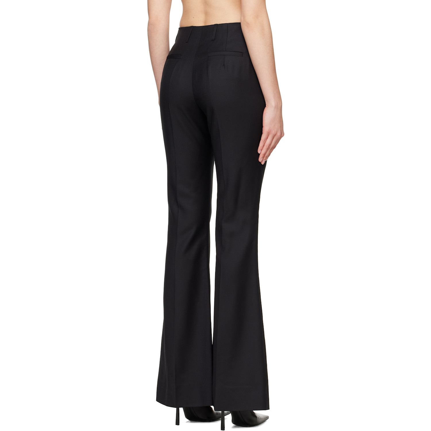  Matières Fécales Black Madame H. Trousers 