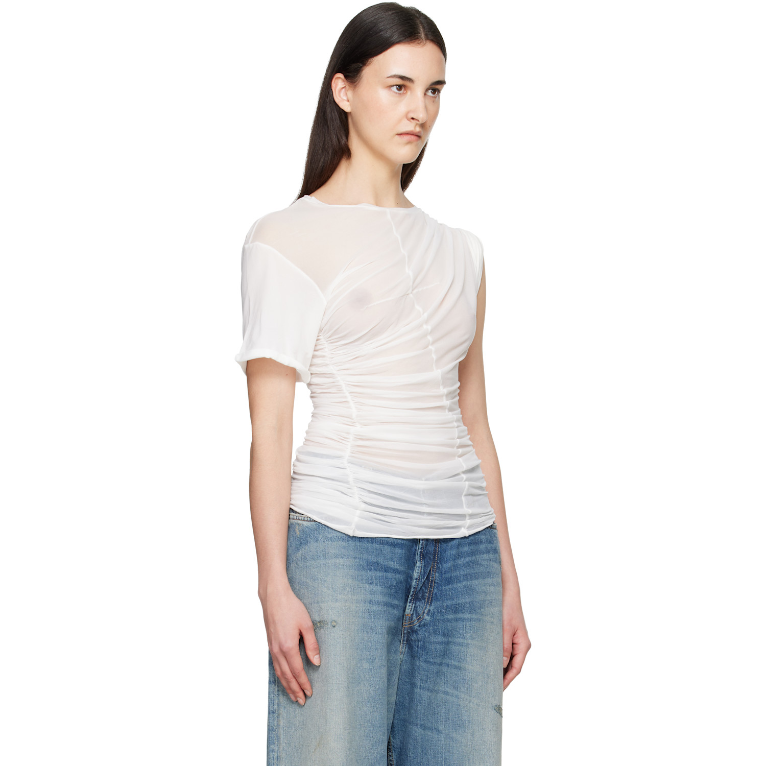  Matières Fécales Off-white Warp T-shirt 