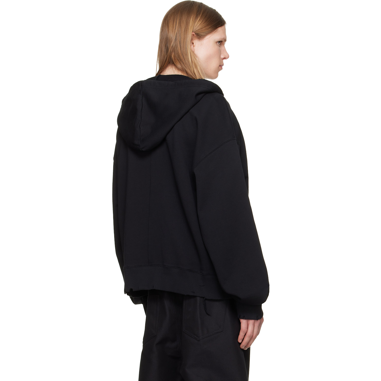  Matières Fécales Black 'never Conform' Hoodie 