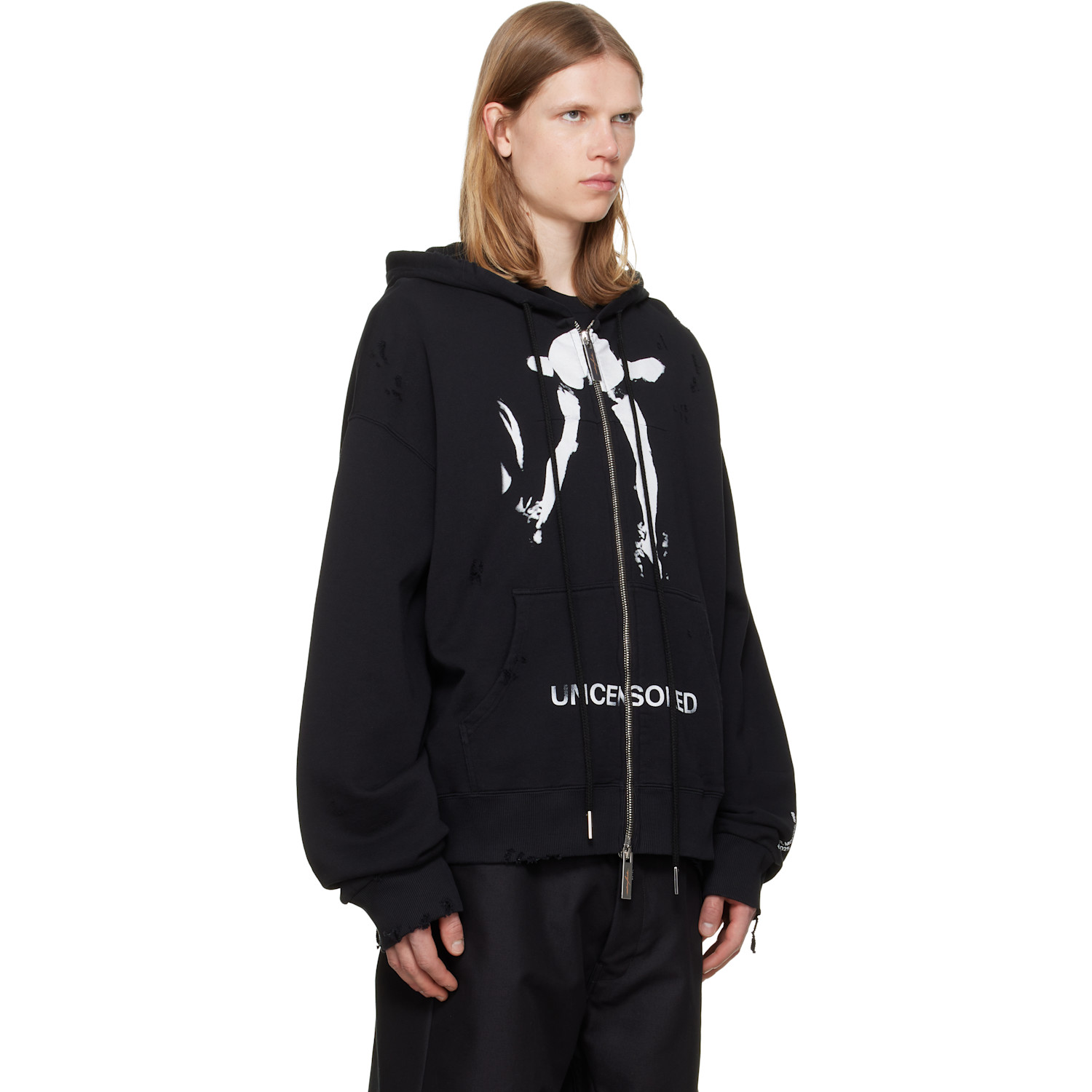  Matières Fécales Black Cul Hoodie 