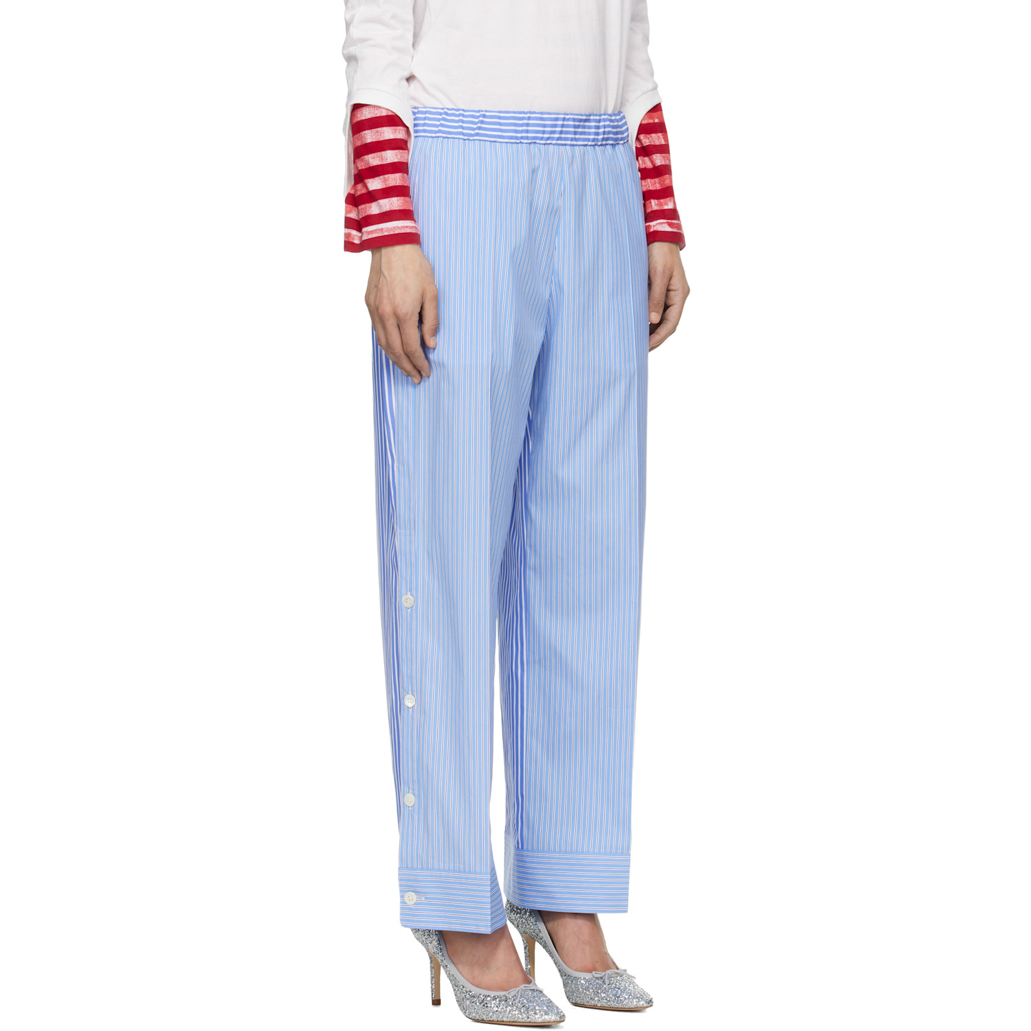  Undercover Blue Up1f1508-1 Trousers 