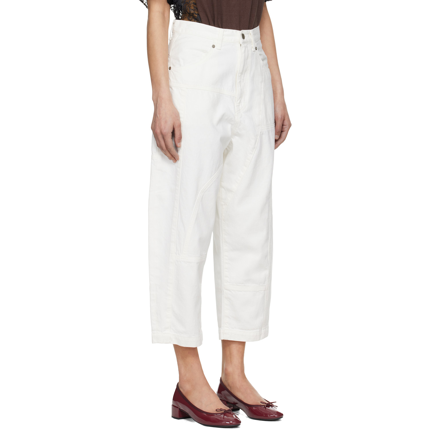  Undercover White Up1f1503-1 Jeans 