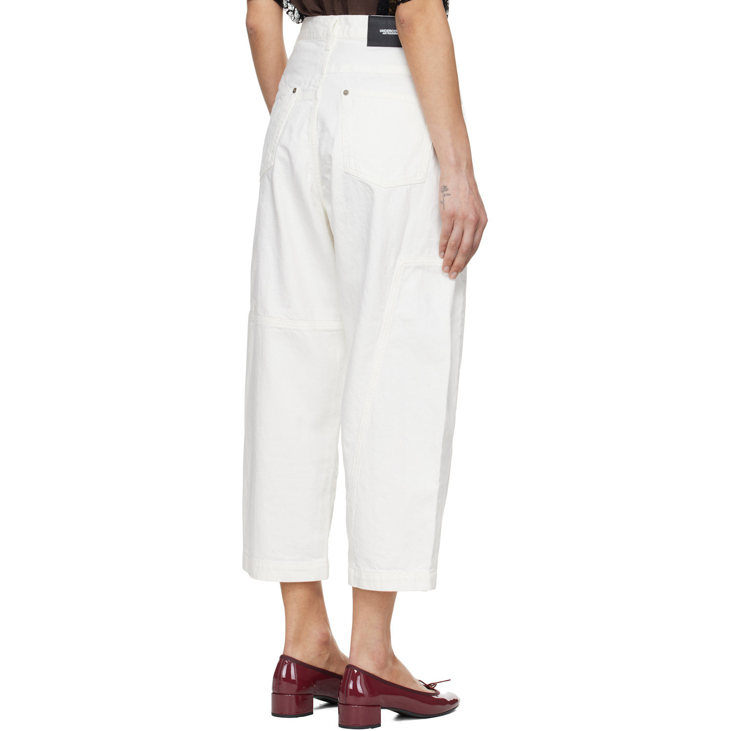  Undercover White Up1f1503-1 Jeans 