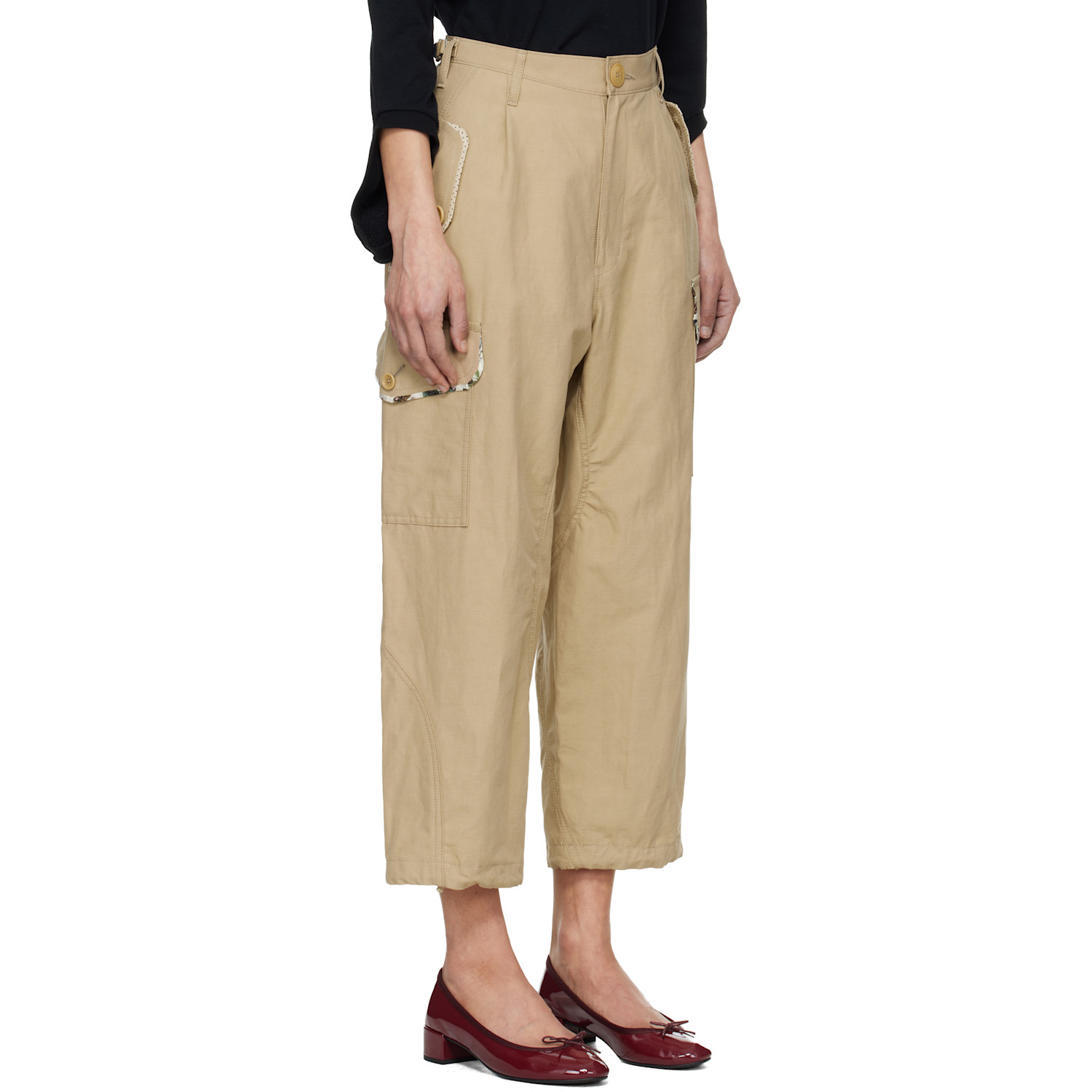  Undercover Beige Uc1f1509 Cargo Pants 