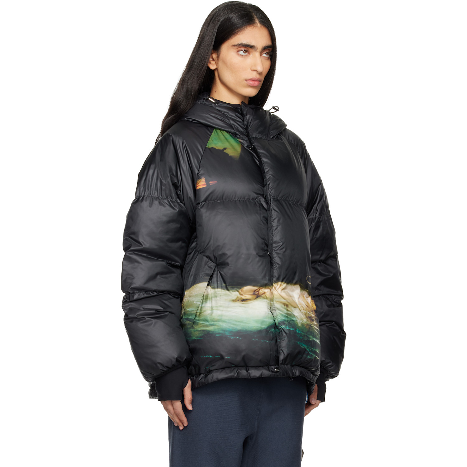  Undercover Ssense Exclusive Black Uc2e9204 Down Jacket 