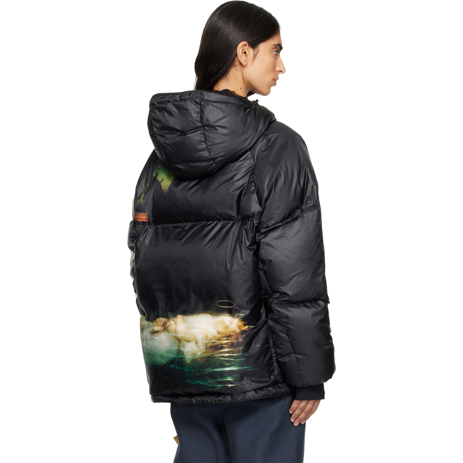  Undercover Ssense Exclusive Black Uc2e9204 Down Jacket 