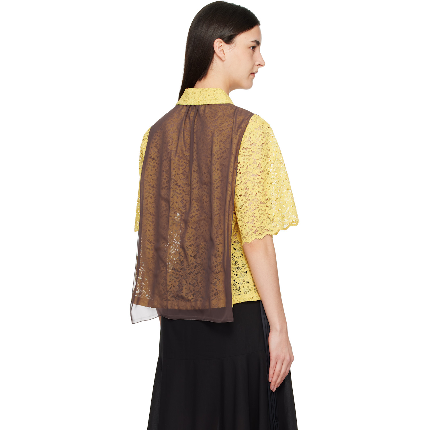  Undercover Yellow & Brown Up1f1406 Shirt 