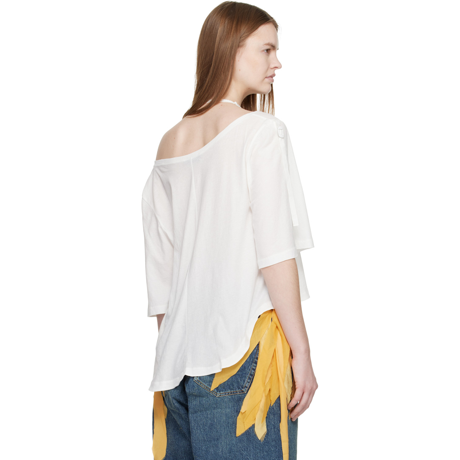  Undercover White Strap T-shirt 